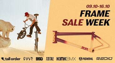 BMX Rahmen Sale Woche