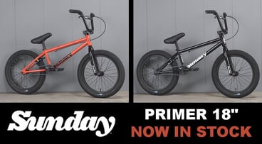 Sunday Primer 18 BMX bike - back in stock