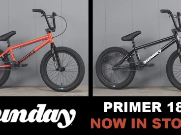 Sunday Primer 18 BMX bike - back in stock