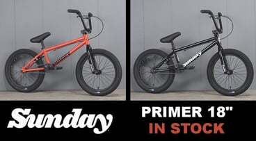 Sunday Primer 18 BMX bike - in stock