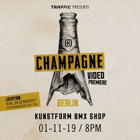 Kink Champagne BMX Video Premiere Berlin