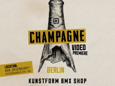 Kink Champagne BMX Video Premiere Berlin