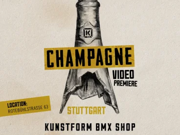 Kink Champagne BMX Video Premiere Stuttgart