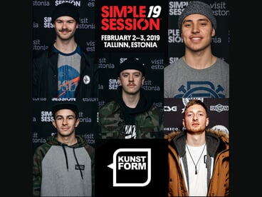 kunstform BMX Team bei der Simple Session 2019 in Tallinn