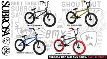 Subrosa Tiro 2019 BMX Räder - wieder auf Lager