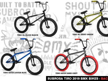 Subrosa Tiro 2019 BMX Bikes - back in stock