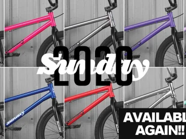 Sunday Bikes, Etnies BMX, eclat 2020 auf Lager!