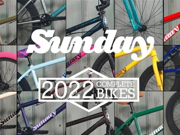 Sunday 2022 BMX bikes - auf Lager