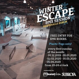 Winter Escape BMX Sessions @ Skatehalle Berlin