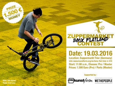 Zuppermarket BMX Flatland Contest - Trier
