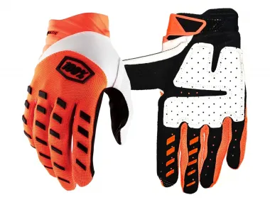 100 Percent "Airmatic" Gloves - Fluo/Orange