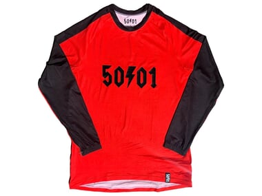 50to01 "MTB Jersey" Trikot Longsleeve - Racing Red