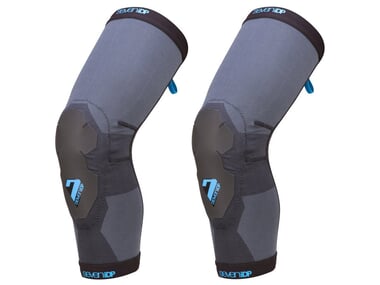 7 Protection "Project Lite" Knieschoner - Grey/Blue