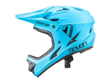 7 Protection "Youth M1" Fullface Helm - Matt Blue