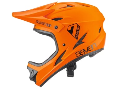 7 Protection "Youth M1" Fullface Helm - Orange