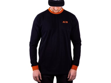 ALL IN "Pushing The Limits" Longsleeve - Black/Rust
