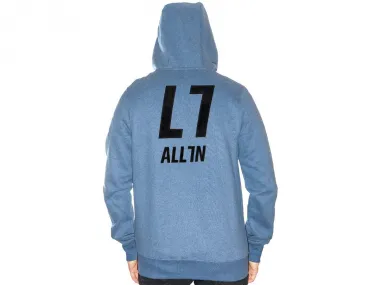 ALL IN "Classic" Hooded Zipper - Blue