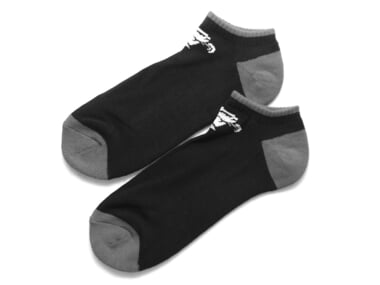 Animal Bikes "Crew Low" Socks - Black/Grey