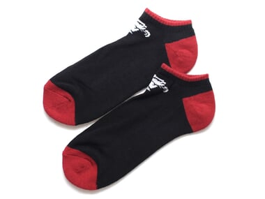 Animal Bikes "Crew Low" Socks - Black/Red