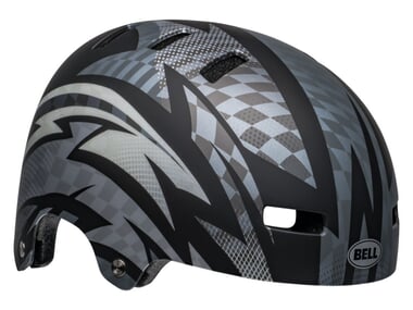 Bell "Local" BMX Helm - Matte Black/Gray Psycho