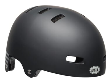Bell "Local" BMX Helm - Matte Black/White (Fasthouse)