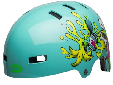 Bell "Span" BMX Helmet - Gloss Light Blue Chum