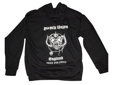 Bicycle Union "Built For Speed" Hooded Zipper - Black