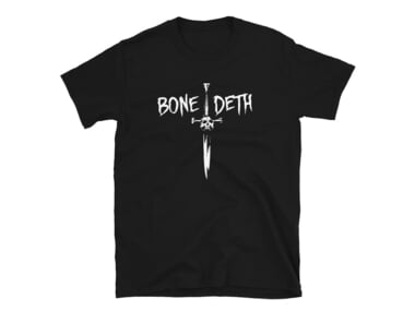 Bone Deth "Dagger" T-Shirt - Black