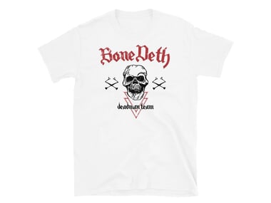 Bone Deth "Team Vintage" T-Shirt - White/Red