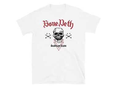 Bone Deth "Team Vintage" T-Shirt - White/Red