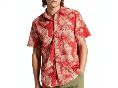 Brixton "Charter Print" Hemd - Casa Red/Oatmilk Floral