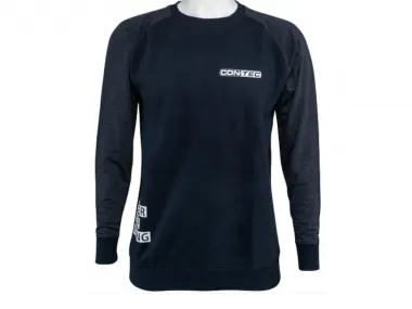 Contec "Never Stop Riding" Sweater Pullover - Navy