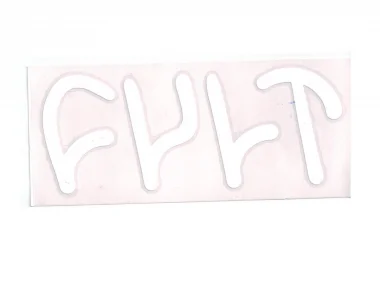 Cult "Die Cut" Sticker