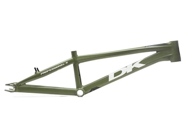 DK "Professional-X Pro XXL" 2022 BMX Race Rahmen - Olive