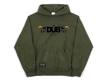DUB BMX "Crest" Hooded Pullover - Olive