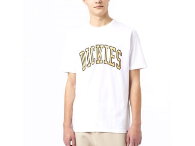 Dickies "Aitkin" T-Shirt - White/Yellow