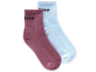 Dickies "Carlyss" Socks (2 Pair) - Purple Gumdrop