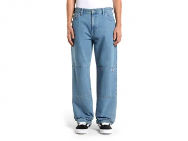 Dickies "Double Knee Denim" Hose - Light Blue