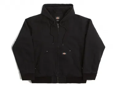 Dickies "Hilham Hooded Canvas" Jacket - Black