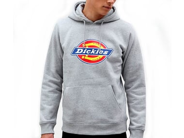 Dickies "Icon Logo" Hooded Pullover - Grey Melange