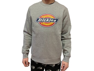 Dickies "Icon Logo Sweater" Pullover - Grey Melange