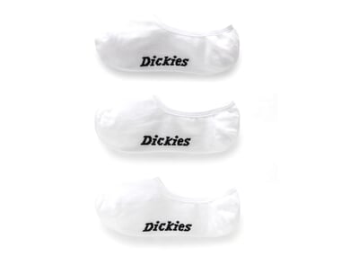 Dickies "Invisible" Socks (3 Pair) - White
