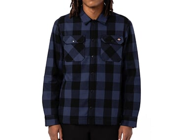 Dickies "Lined Sacramento" Shirt - Navy Blue
