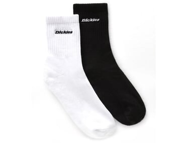 Dickies "New Carlyss" Socks (2 Pair) - Black White