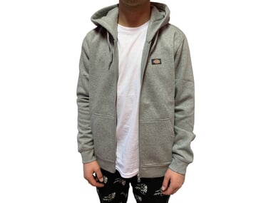Dickies "Oakport" Hooded Zipper - Grey Melange