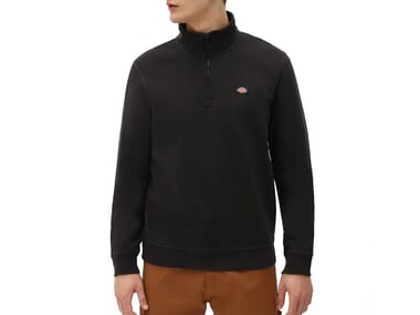 Dickies "Oakport Quarter Zip" Pullover - Black