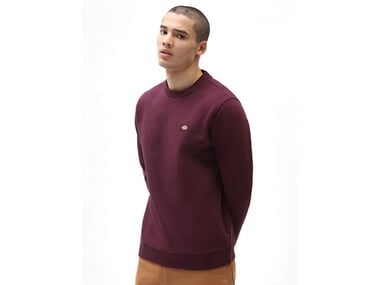 Dickies "Oakport Sweater" Pullover - Maroon
