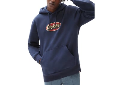 Dickies "Saxman" Hooded Pullover - Navy Blue