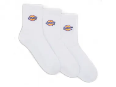 Dickies  "Valley Grove Mid" Socken (3 Paar) - White
