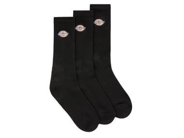 Dickies "Valley Grove" Socks (3 Pair) - Black